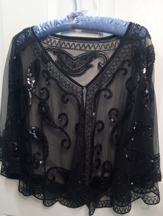 Jackets & Blazers - VINTAGE INSPIRED 1920'S SHRUG SHAWL